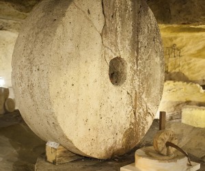 Old mill underground at Gallipoli in Salento, Italy