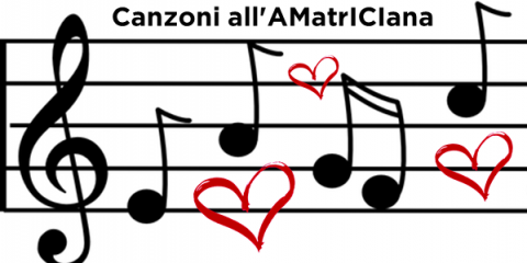 canzoni all'amatriciana