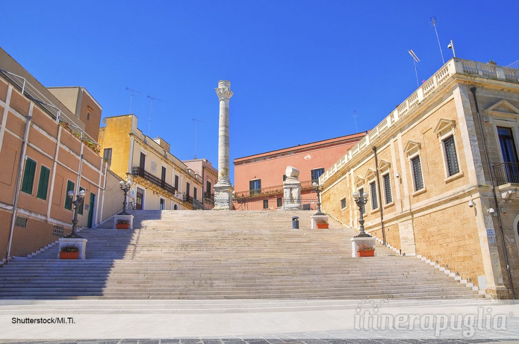 Scalinata Virgilio a Brindisi