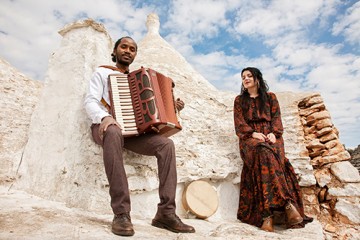 Daria Falco e Bruno Galeone