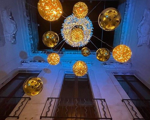Palazzo delle Arti Beltrani a Natale